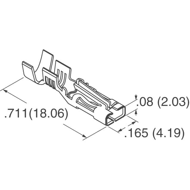 433751001 Molex  Blade Type Power Connector Contacts